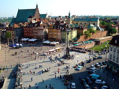 Достопримечательности Польши: Варшава, Дворцовая площадь