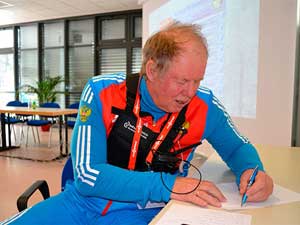 Вольфганг Пихлер - тренер женской сборной России по биатлону