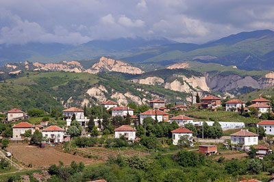 Достопримечательности Болгарии: город Мельник