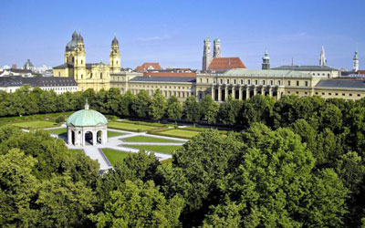 Достопримечательности Мюнхена: Королевский парк Хофгартен